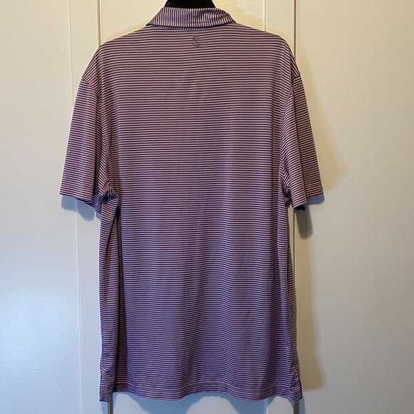 Men's Izod Golf Two-Button Short Sleeve Polo Shirt - Picture 2 of 5